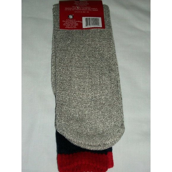 Big Jacks Thermal Boot Socks 10-13 Hiking Camping Hunting Outdoors Winter Snow - Picture 7 of 11